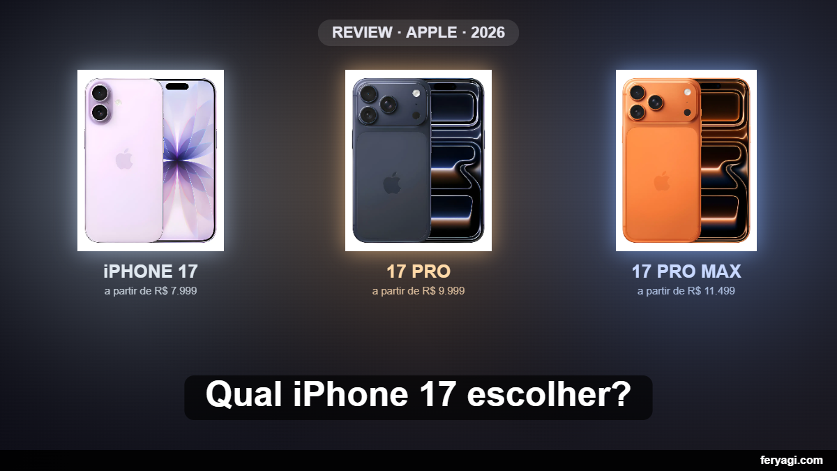 iPhone 17, 17 Air, 17 Pro e 17 Pro Max: review completo de todos os modelos em 2026