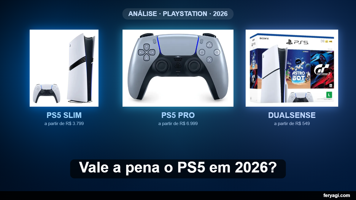PlayStation 5: análise completa — vale a pena em 2026?