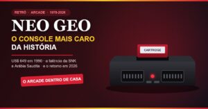 Neo Geo: a história completa (1978-2026) — do console mais caro do mundo à falência, à Arábia Saudita e ao retorno pela Europa