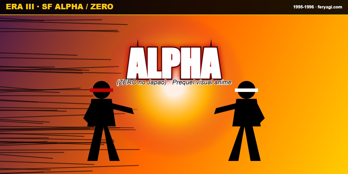 Street Fighter Alpha Zero era