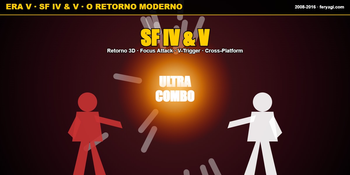 Street Fighter IV e V era moderna